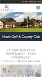 Mobile Screenshot of nizelsgolfandcountryclub.com